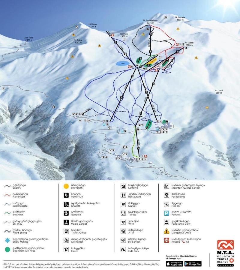 New Gudauri Redco Twins-Premium Mountain Apartment Close The Gondola Lift Экстерьер фото